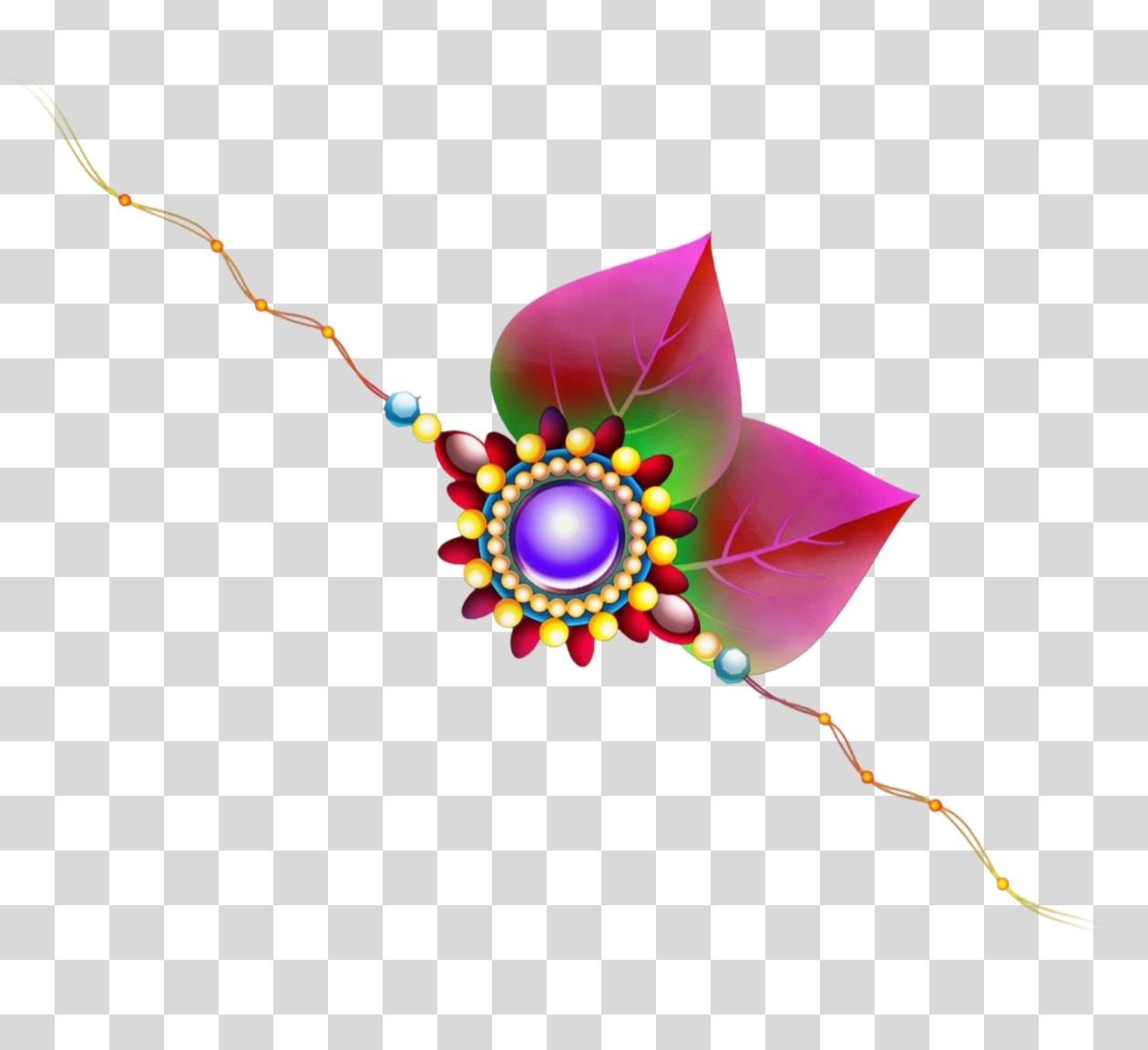 Happy Rakhi PNG high quality transparent image download